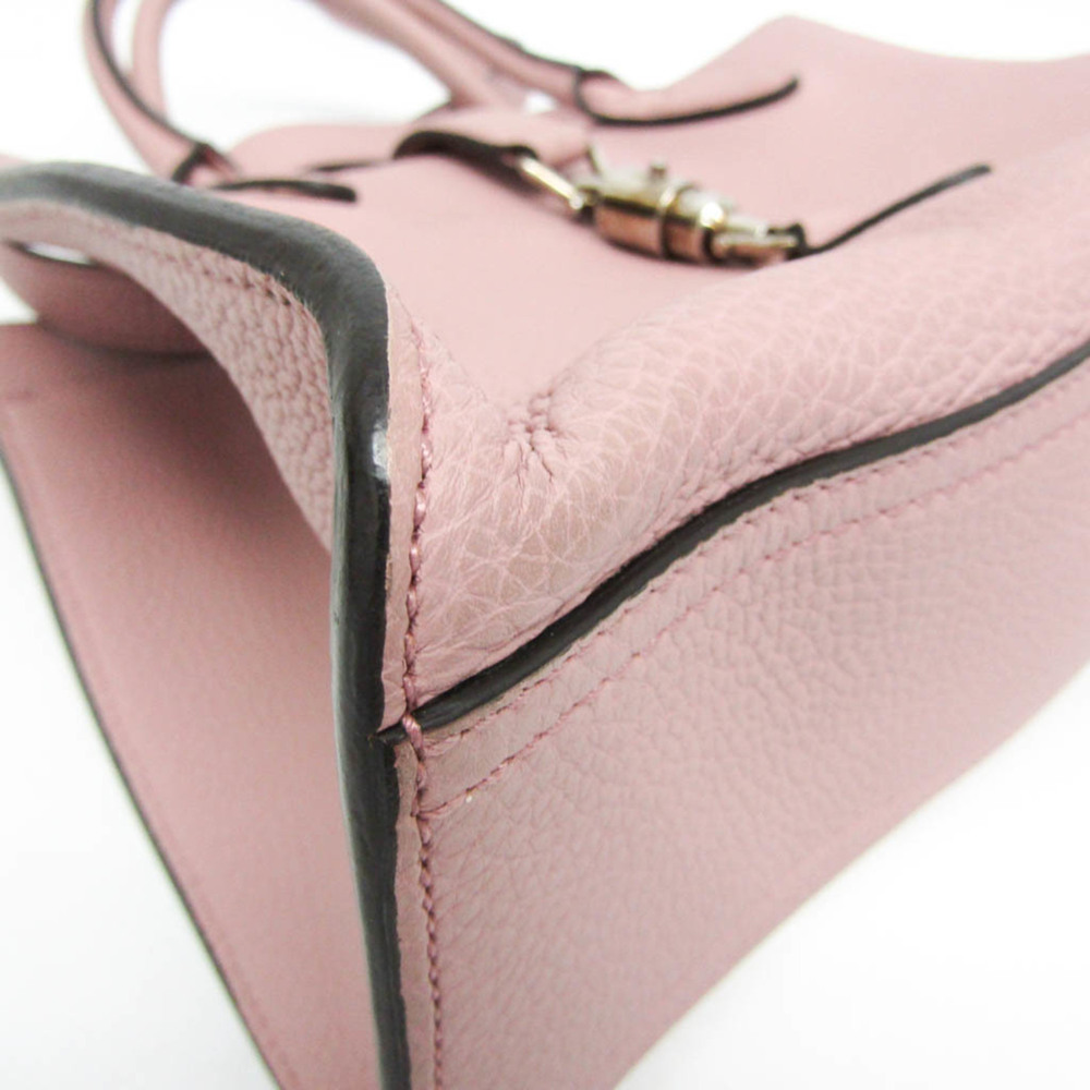 GUCCI Pink Leather Jackie Shoulder Bag - Picture 6 of 16